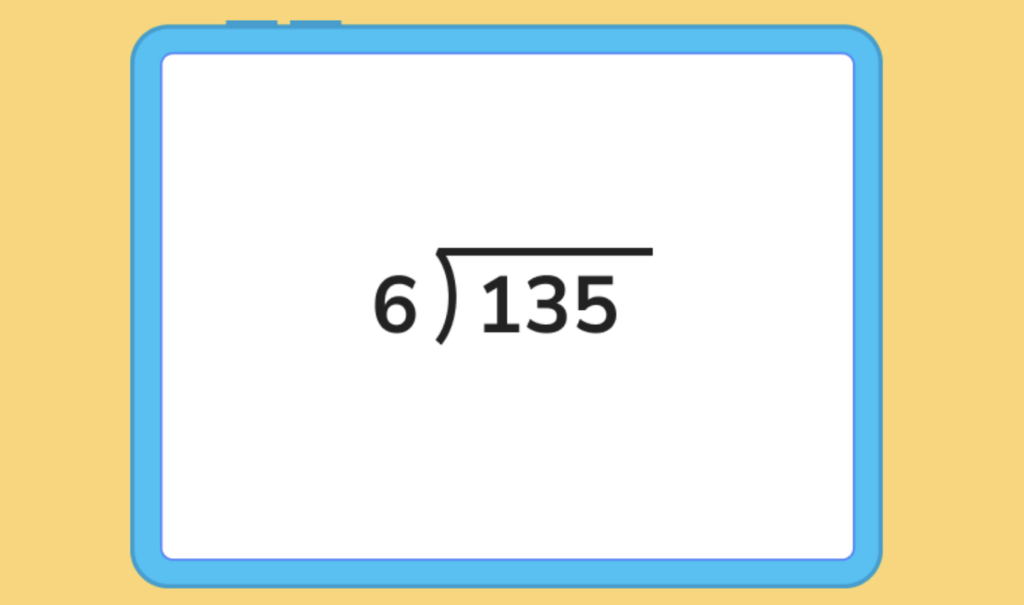 long division equation
